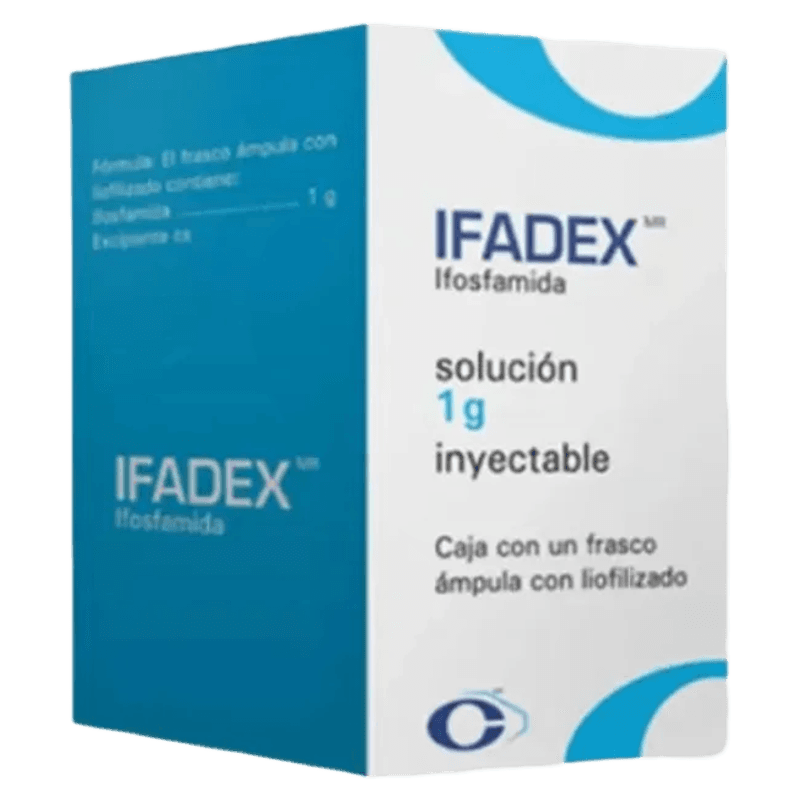 IFADEX (IFOSFAMIDA) 1 G CAJA CON 1 FRASCO ÁMPULA CON LIOFILIZADO LAB. CRYOPHARMA