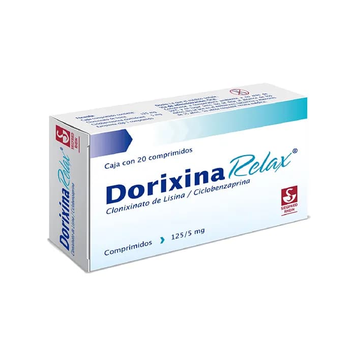 DORIXINA RELAX 125/5MG CPR C20