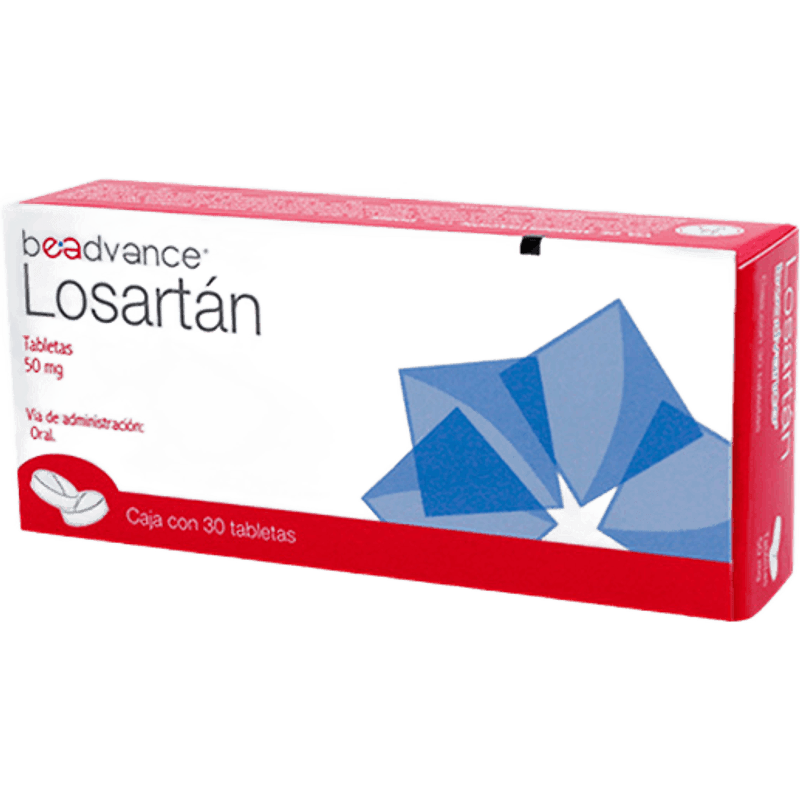 LOSARTAN 30 COMP 50 MG