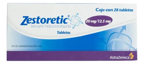 Zestoretic 20 Mg 28 Tabletas