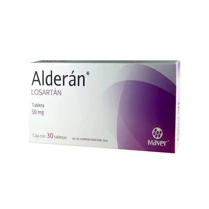 ALDERAN LOSARTAN 30 TAB 50 MG