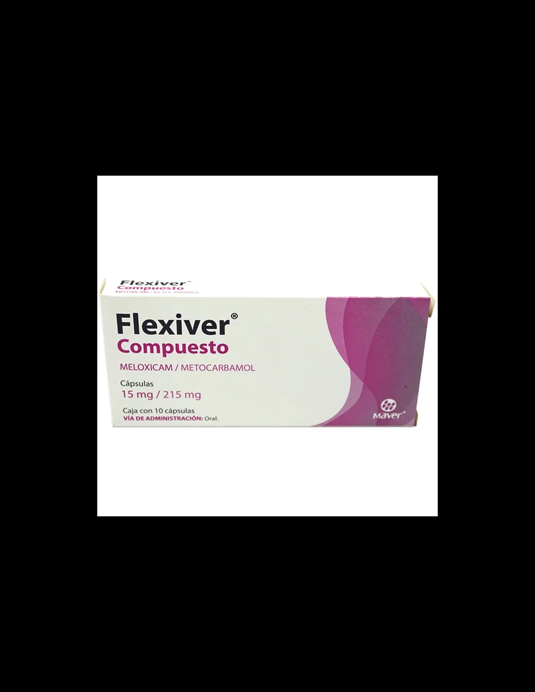 FLEXIVER COMPUESTO 10 CAPS 215/15 MG