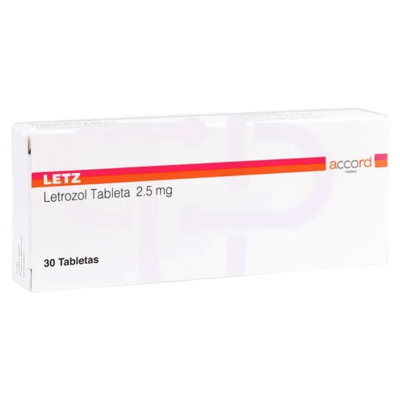 Letz 2.5 mg Letrozol 30 tabletas