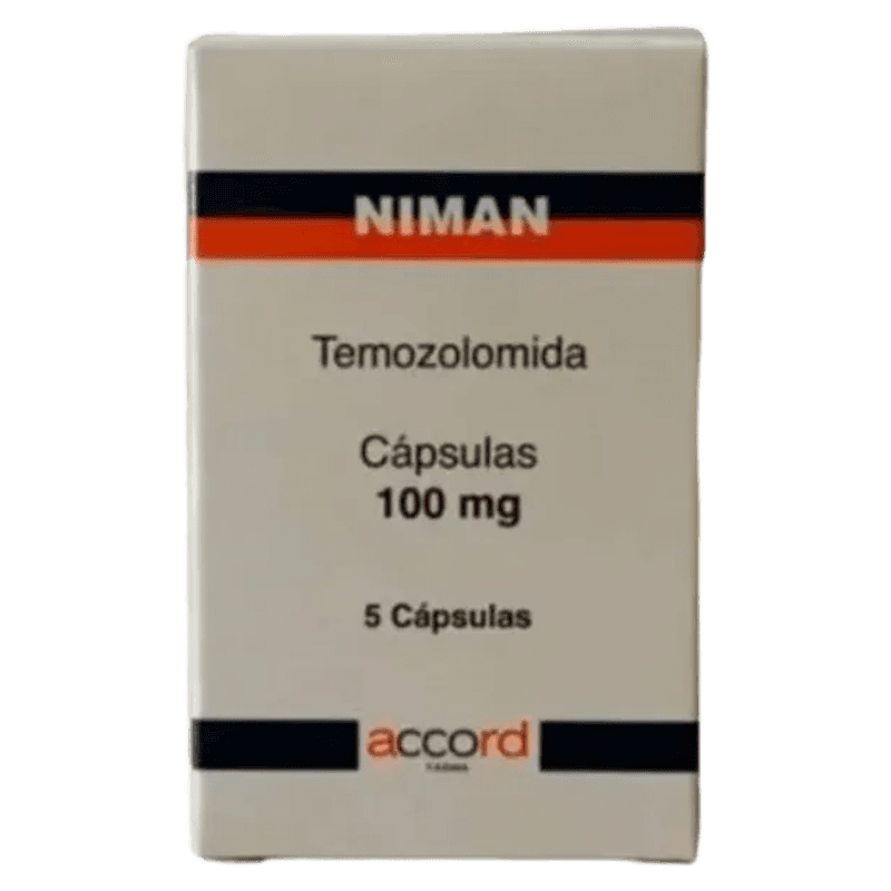 Niman 100 Mg Temozolomida 5 Cápsulas