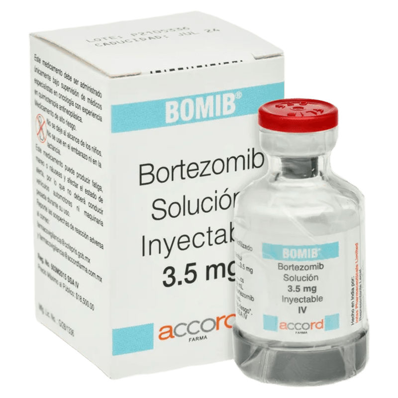 BOMIB BORTEZOMIB 3.5 MG CAJA CON 1 FRASCO CON LIOFILIZADO SOL INY LAB. ACCORD