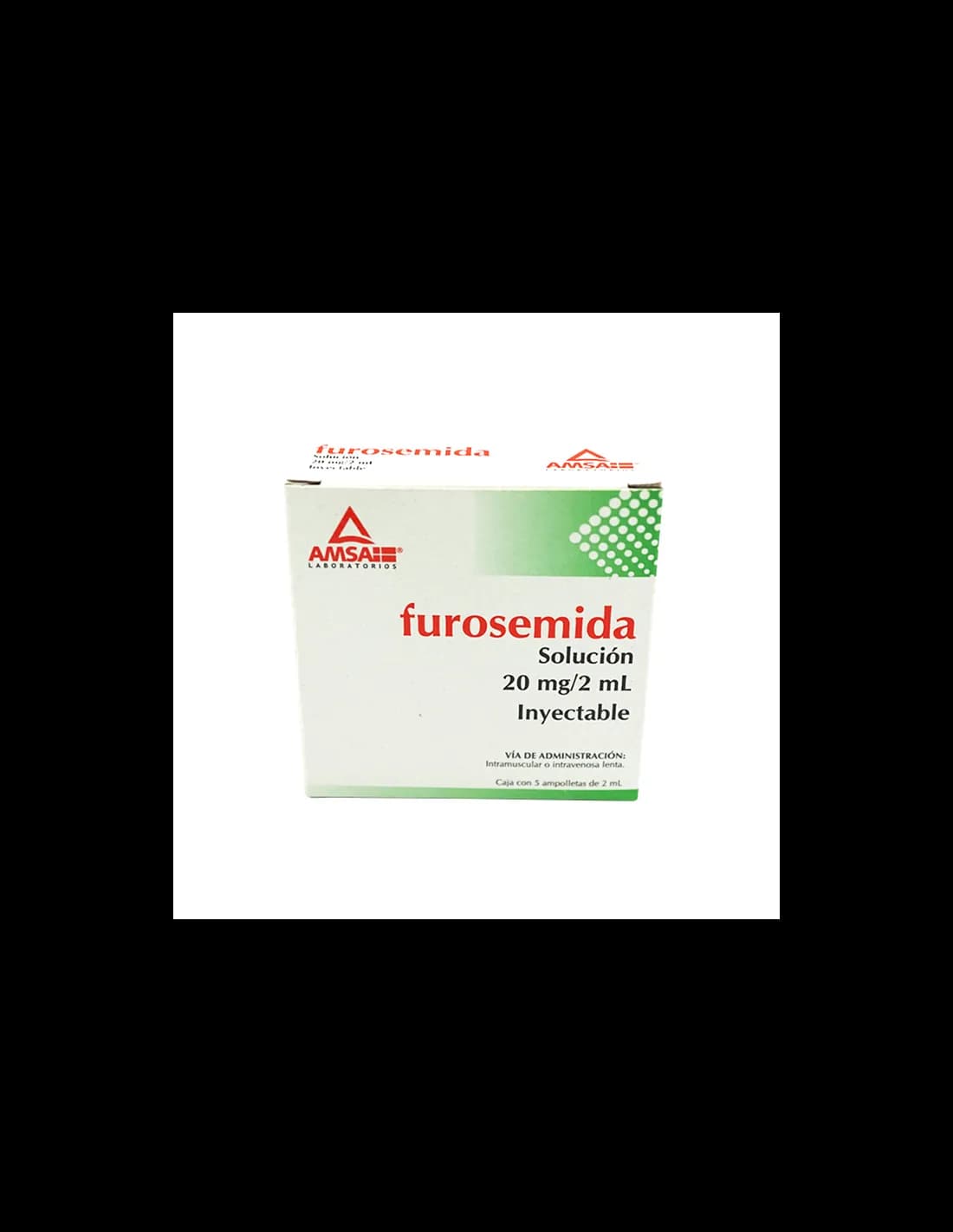 FUROSEMIDA 5 AMP 20MG/2 ML