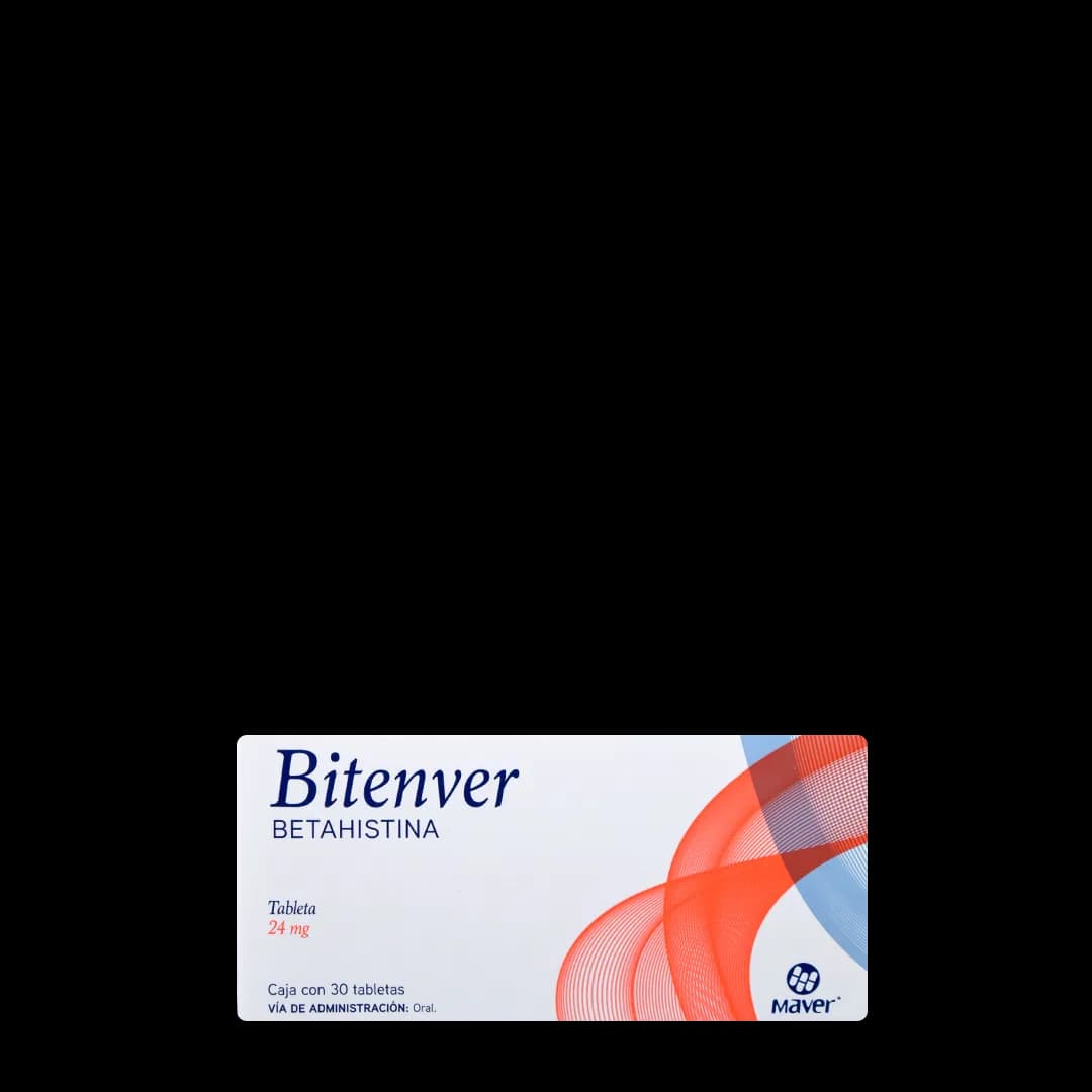 BITENVER BETAHISTINA 30 TAB 24 MG