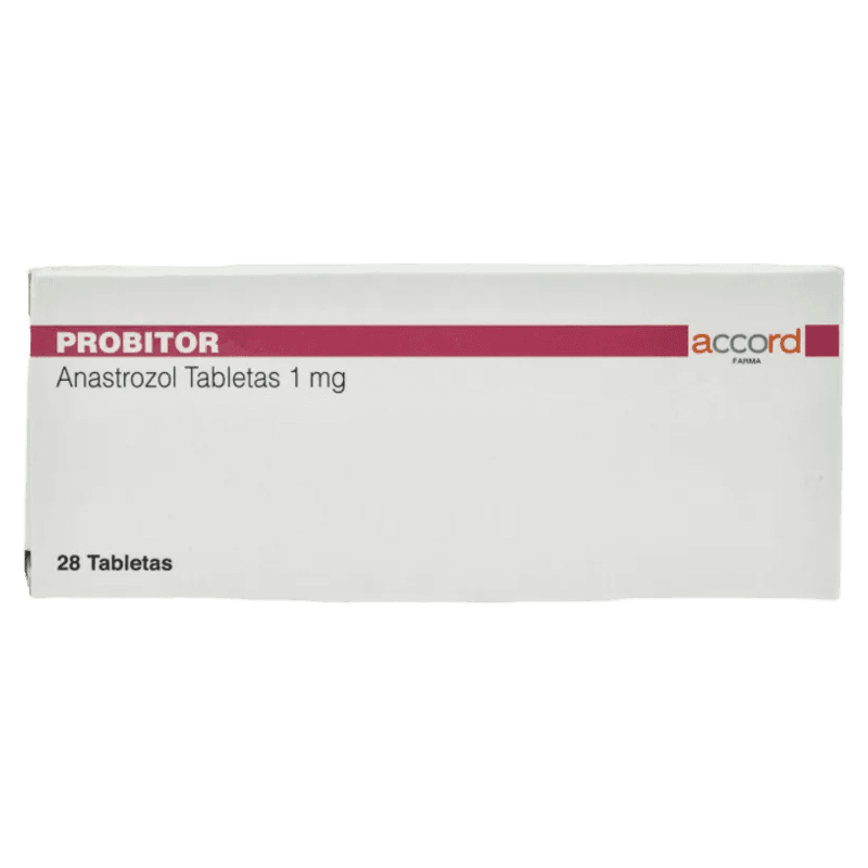 PROBITOR ANASTROZOL 1 MG CAJA CON 28 TABLETAS LAB. ACCORD