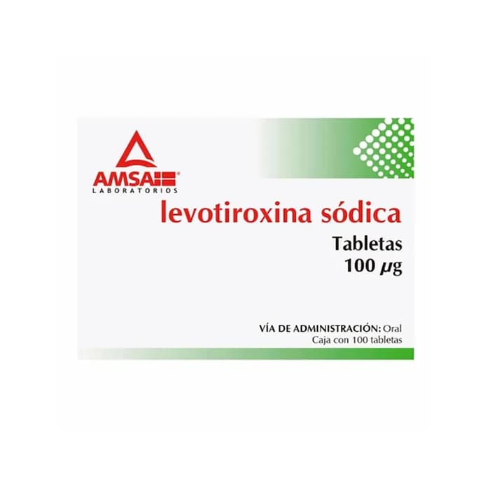 LEVOTIROXINA SODICA 100 TAB 100 MCG