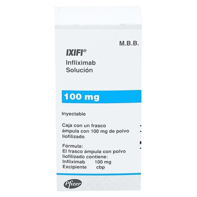 IXIFI Infliximab 100 mg CAJ FAM C/1