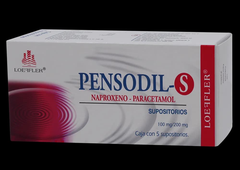 PENSODIL-S 5 SUP 200/100 MG