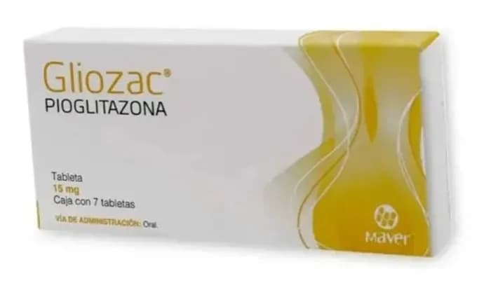 Gliozac 15 mg 7 Tabletas