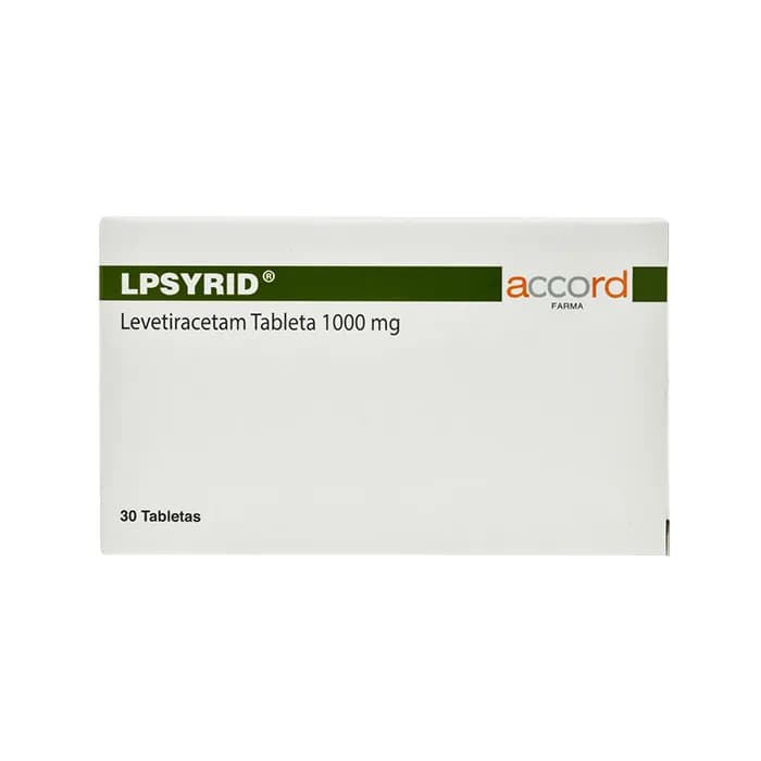 LEVETIRACETAM ACCOR 1000MG 30 TAB