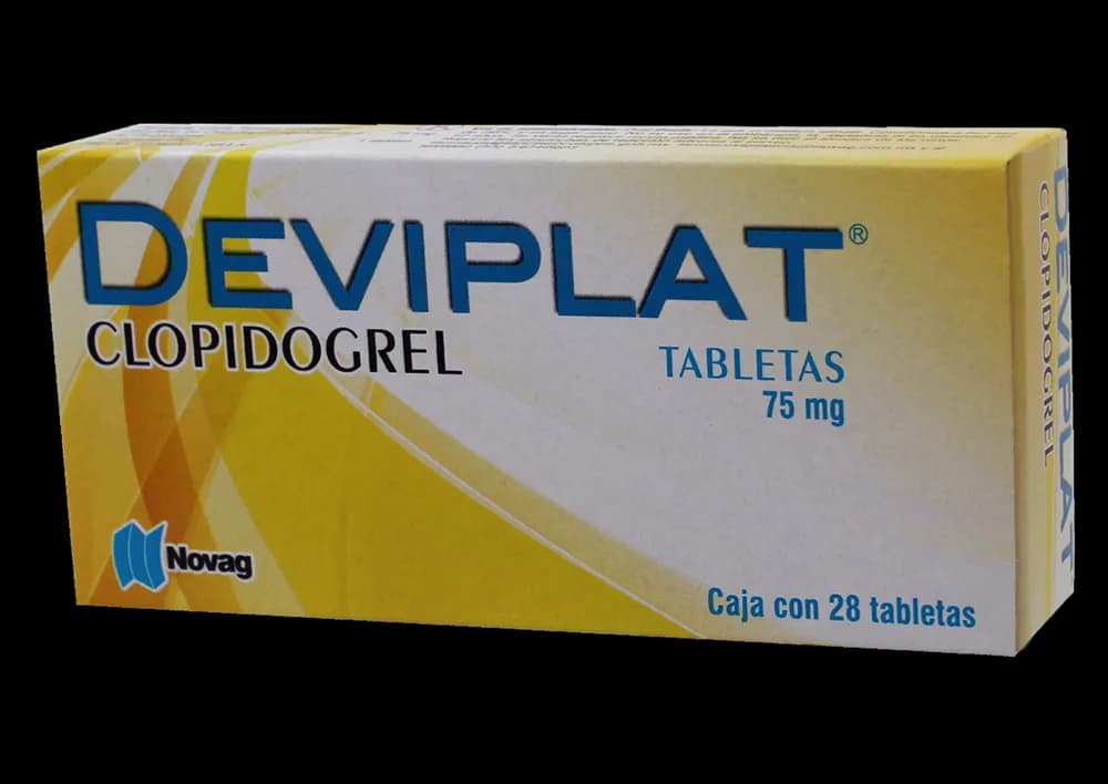 DEVIPLAT 28 TAB 75 MG CLOPIDOGREL