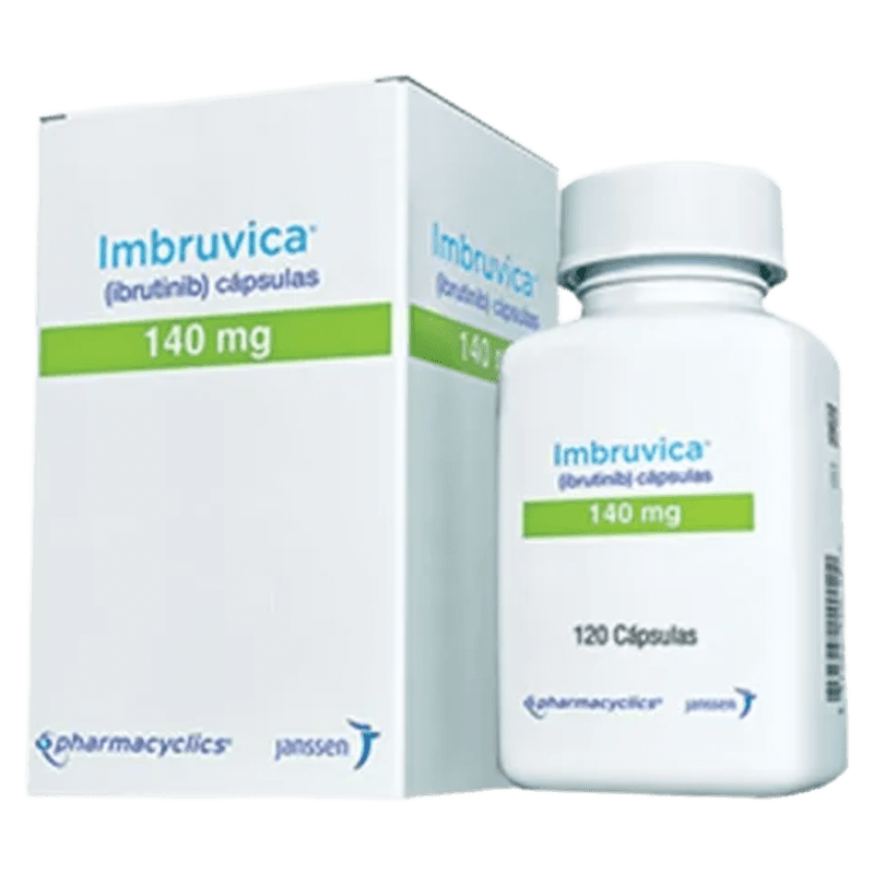 Imbruvica Ibrutinib 140 mg caja 120 Cápsulas