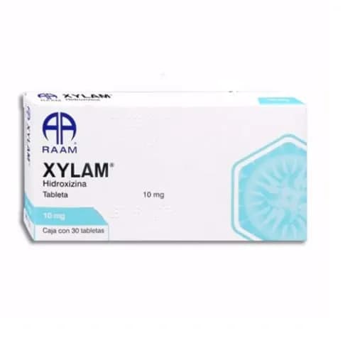 XYLAM Hidroxizina 30 TAB 10 MG